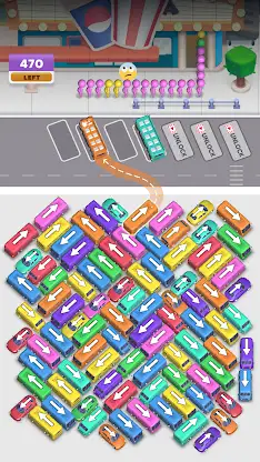 Bus Crazy: Jam Escape screenshot 1