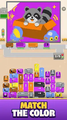 Sand Bus Traffic : Bus Puzzle screenshot 1