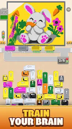 Sand Bus Traffic : Bus Puzzle screenshot 4