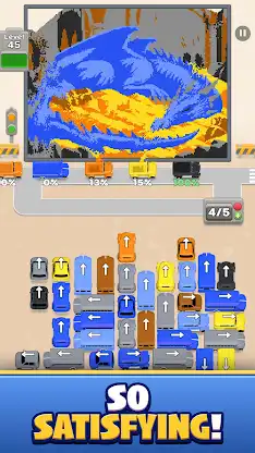 Sand Bus Traffic : Bus Puzzle screenshot 2