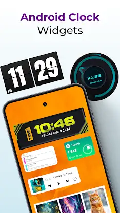 Android Clock Widgets screenshot 2