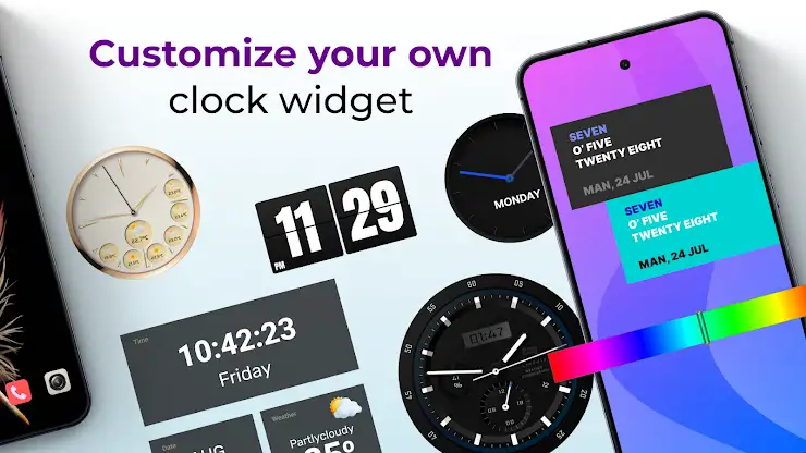 Android Clock Widgets screenshot 8