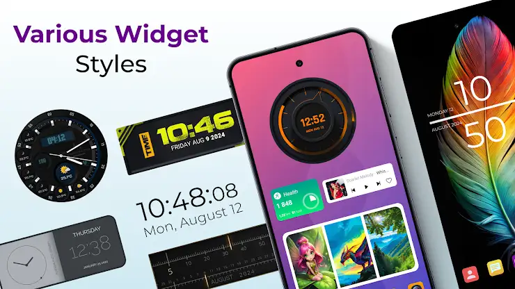Android Clock Widgets screenshot 1