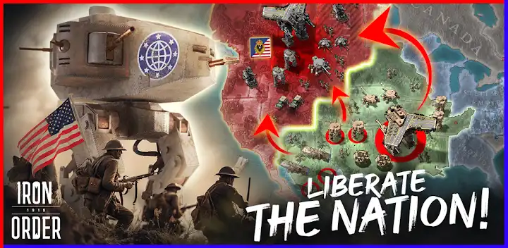 Iron Order 1919 — Android game banner