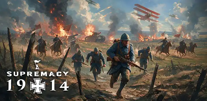 Supremacy 1914 - World War 1 — Android game banner