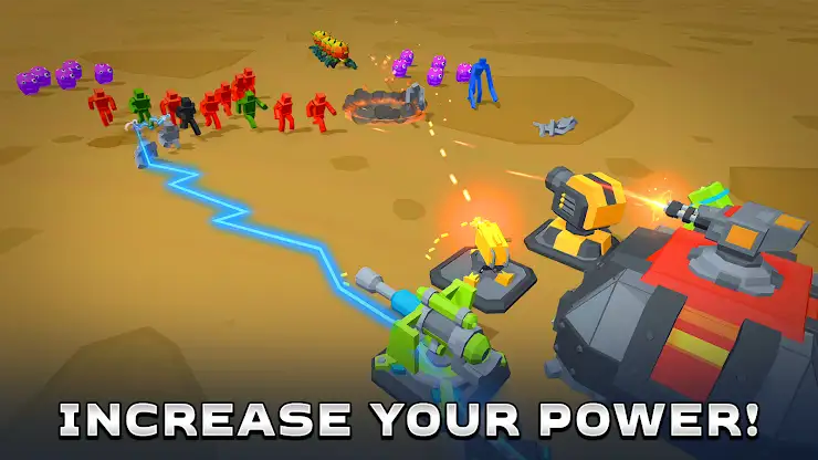 Mega alien siege: Turret base screenshot 4
