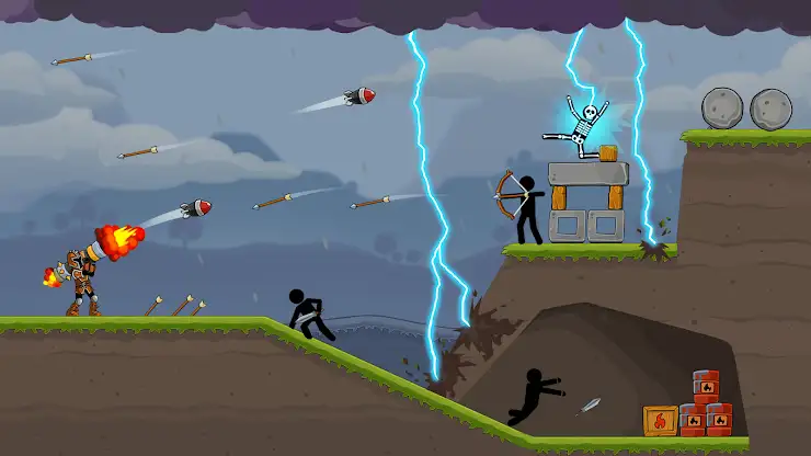Boom Stick: Bazooka Puzzles screenshot 2