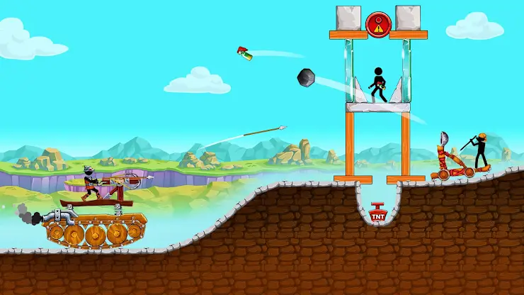The Tank: Stick pocket hill screenshot 1