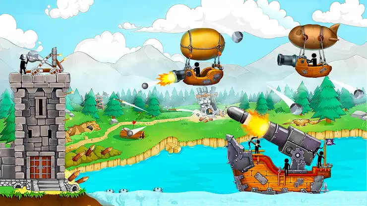 The Catapult: Stickman Pirates screenshot 7