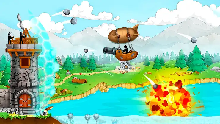 The Catapult: Stickman Pirates screenshot 5