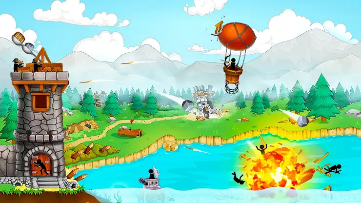 The Catapult: Stickman Pirates screenshot 8