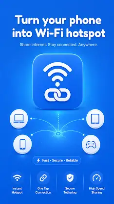 Mobile Hotspot: WiFi Sharing screenshot 1