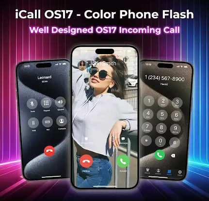 iCall - Phone Dialer Screen screenshot 1