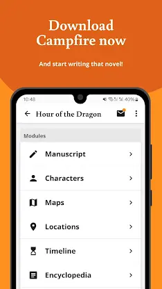 Campfire – Write Your Book screenshot 6