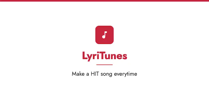 LyriTunes - Lyrics, Song Maker — Android app banner