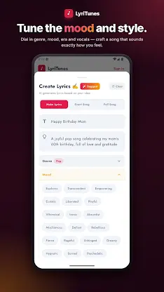 LyriTunes - Lyrics, Song Maker screenshot 8
