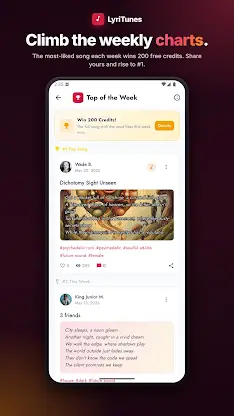 LyriTunes - Lyrics, Song Maker screenshot 5