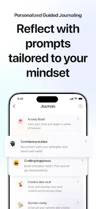 Justly: AI Journal, AI Therapy screenshot 2
