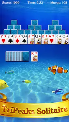 TriPeaks Solitaire screenshot 1