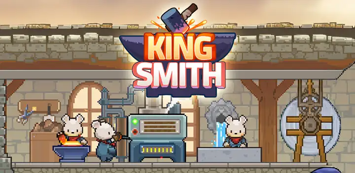 King Smith : Blacksmith RPG — Android game banner
