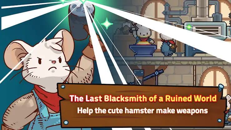 King Smith : Blacksmith RPG screenshot 1