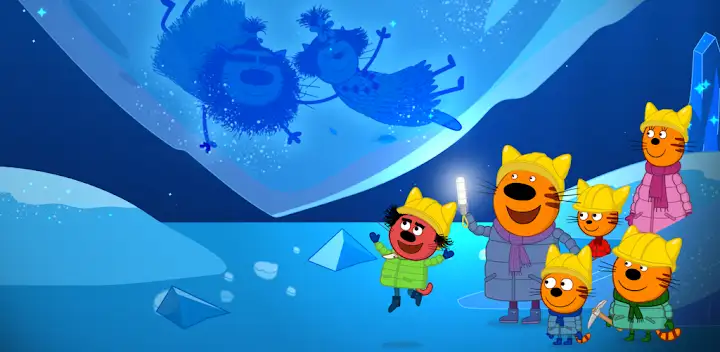 Kid-E-Cats. Winter Holidays — Android game banner