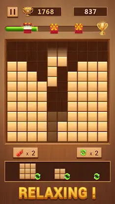 Wood Block - Classic Puzzle screenshot 1