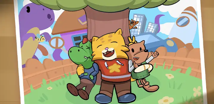 Sticker Saga: Cat's Adventures — Android game banner
