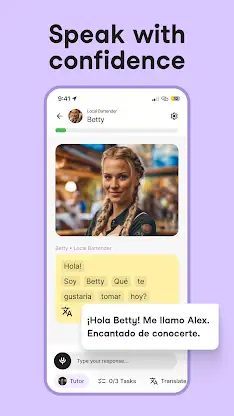 Univerbal: AI Language Tutor screenshot 3