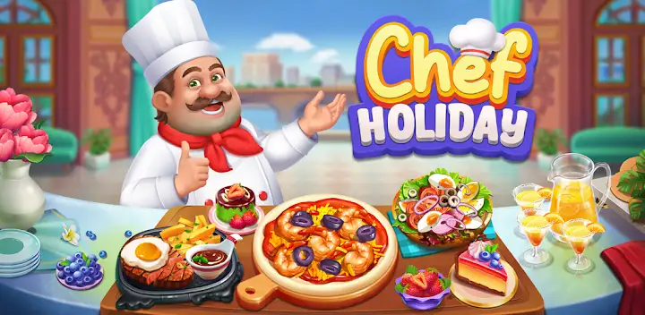 Chef Holiday: Cooking Game — Android game banner