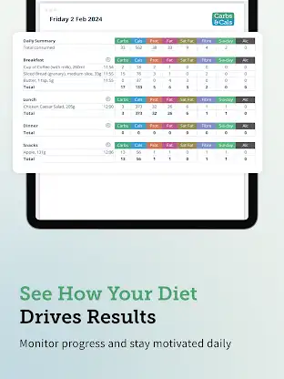 Carbs & Cals: Diet & Diabetes screenshot 11