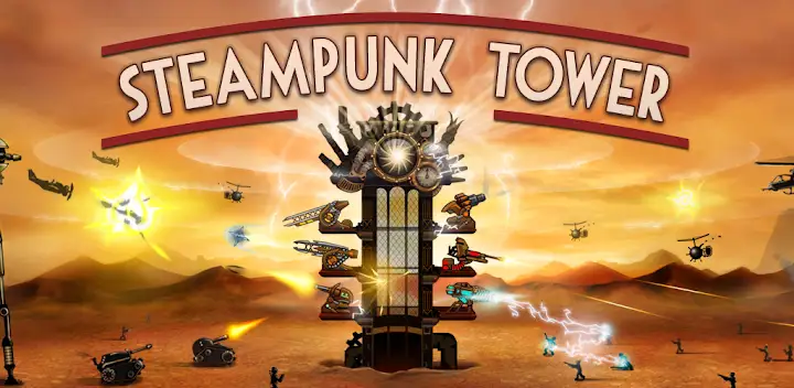 Steampunk Tower — Android game banner