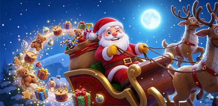 Christmas Triple Match Game — Android game banner
