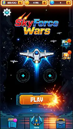 SkyForceWars screenshot 2