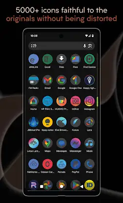 Darkful - Icon Pack screenshot 3