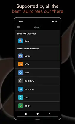Darkful - Icon Pack screenshot 5