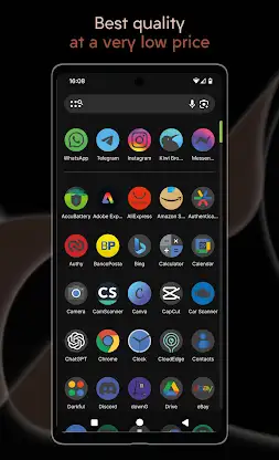 Darkful - Icon Pack screenshot 2