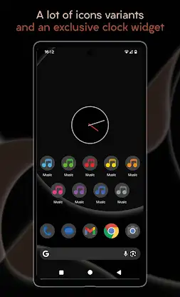 Darkful - Icon Pack screenshot 6