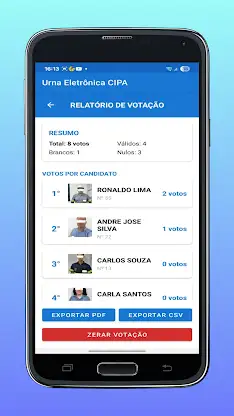 Urna Votação CIPA screenshot 4