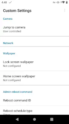 Custom Settings screenshot 3