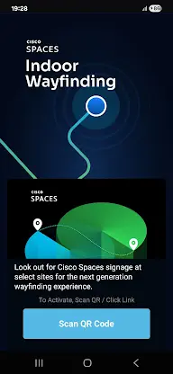 Cisco Spaces screenshot 1