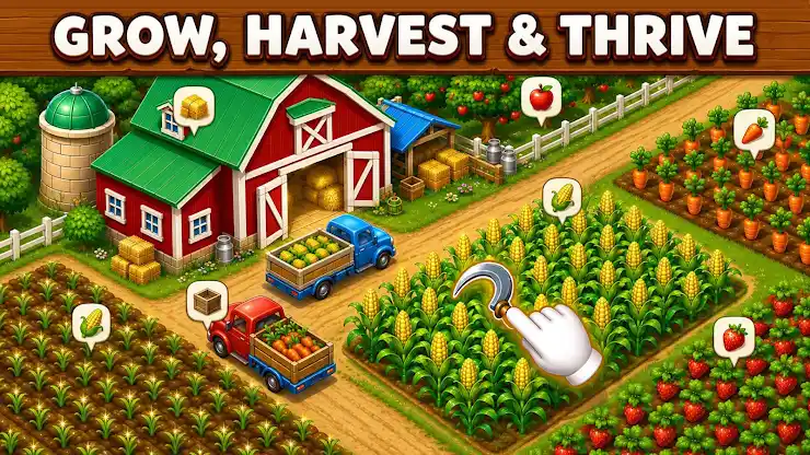 NewCity: Town Building Farming screenshot 2