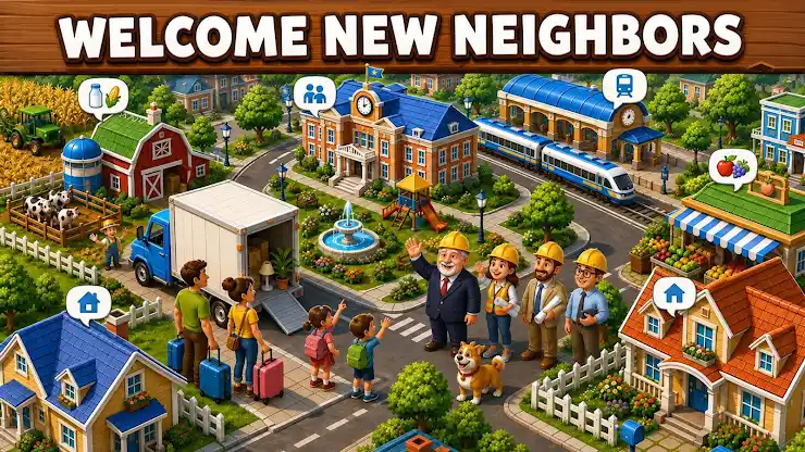 NewCity: Town Building Farming screenshot 6