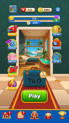 Match Hotel - Match 3D Game screenshot 7