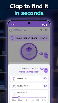 Ai Find My Phone Clap, Whistle screenshot 4
