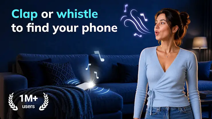 Ai Find My Phone Clap, Whistle screenshot 1