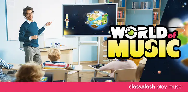 World of Music — Android app banner