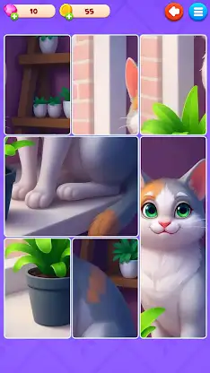 Jigsaw Cards: Daily Puzzles screenshot 1
