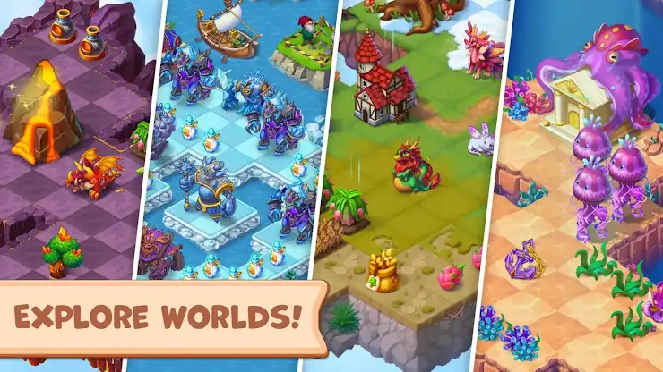 Mergest Kingdom: Merge game screenshot 2