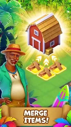 Tropical Merge: Merge game screenshot 1